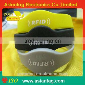 High quality waterproof silicone rfid wristband tag