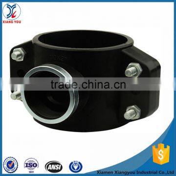 PP hdpe pn16 pipe clamp saddle compression fitting for irrigation