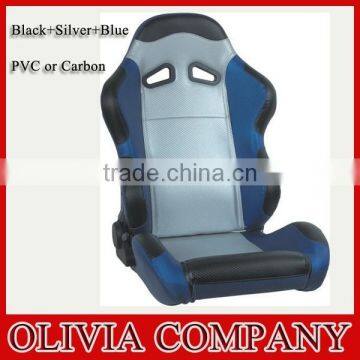 PVC or carbon material sports car racing seat