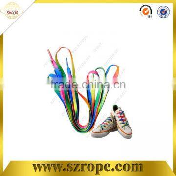 Green fluorescence shoelaces, ribbon shoelace