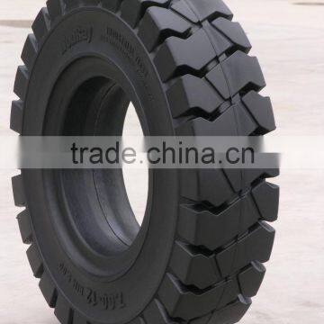 Hot Sale Solid Rubber Tyres 23x9-10 Non Marking Tyres for Industrial Vehicles From China Supplier photo-4