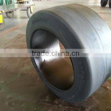 Cheap Tyre in China Solid Rubber Press-on 26x10 Tyres photo-2