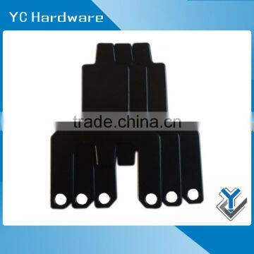 Small Black Powder Coated Metal Bracket for Equipment photo-4