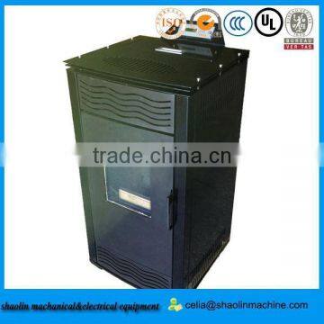 high efficient smokeless wood pellet stove/ smoke exhaust fan for pellet stove/ wood pellet stove with boiler