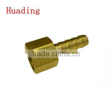 brass hose connecors threaded female &hose barb .