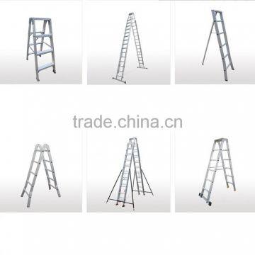 Aluminum Alloy Ashape Telescopic Extension Folding Step Ladder photo-5