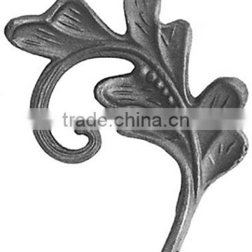 casting steel leaves