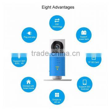 720P Home Security Wifi Baby Monitor IP Camera,wifi Camera With Alert Nightvision Intercom for Iphone,Samsung IOS Android System photo-4