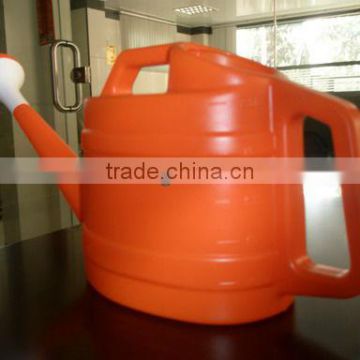 plastic planter, plastic watering can, watering can