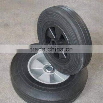 Contemporary promotional Solid PU Foam Wheel, pu foam rubber wheel