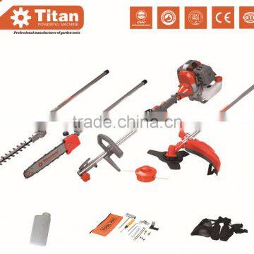 52 cc Multi Function Cutter Petrol Chainsaw,Strimmer,Hedge Trimmer,Extension 4 In1