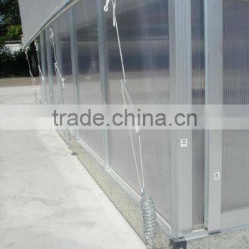 High-end Sun Resistance Commercial Waterproof Polycarbonate Greenhouse Sunshade With Aluminium Frame for Sale photo-4