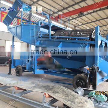 Diesel Engine Mobile Gold Trommel Mining Machine for Small Miner photo-5
