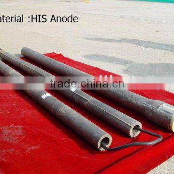 High silicon iron anode for impressed current cathodic protection