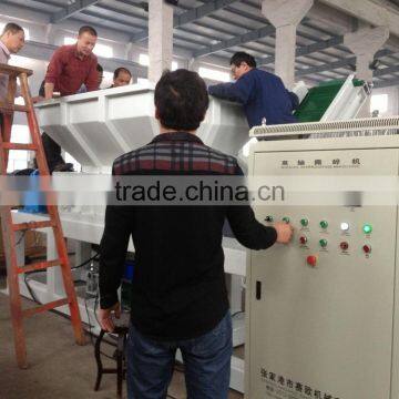 Waste Recycling Plastic Twin Shaft Shredder photo-6
