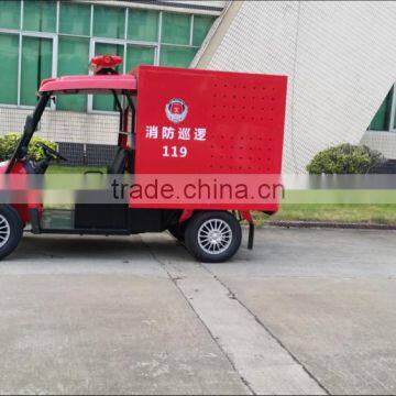 High Quality 4 Wheel New Electric Fire Fighting Utility Mini Cars CE Approved photo-5