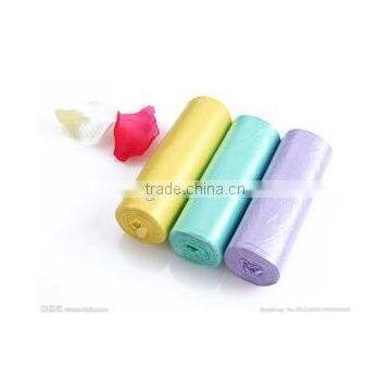 tie top garbage bag in roll