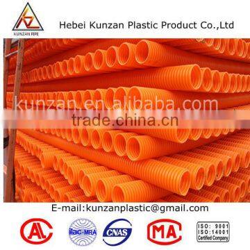 Plastic Modified PP MPP Communication Conduit Corrugated Pipe photo-6