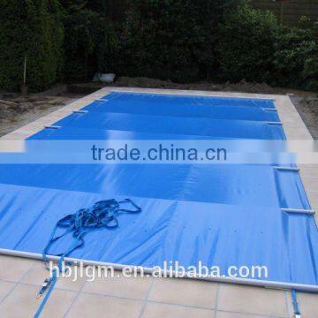 610gsm 1000*1000d 18*18 PVC Coated Tarpaulin for Roofing Cover, Swimming Pool Cover photo-3