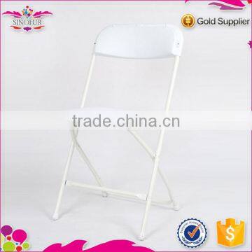 New Degsin Qingdao Sinofur Cheap Plastic Folding Chairs White on Promotion photo-4