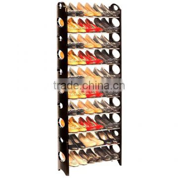 Shoe Rack Organizer Storage - Stackable and Detachable - Easy to Assemble - No Tools Required, 10 Shelf