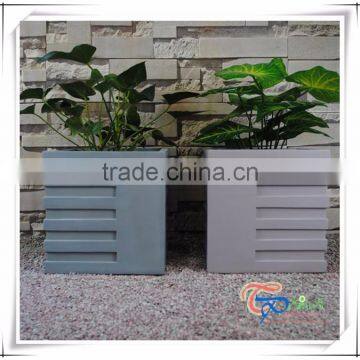 Fiberglass Rib Indoor Flower Pot