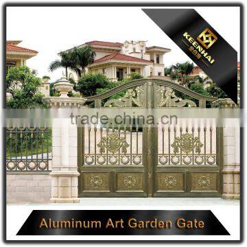 Modern Garden Decoration Powder Coated Aluminum Villa Garden Main Gate Design