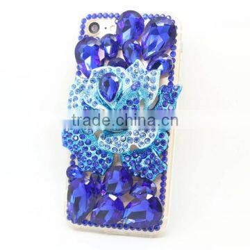 pc + tpu phone case diamond sticker phone shell for iphone 7