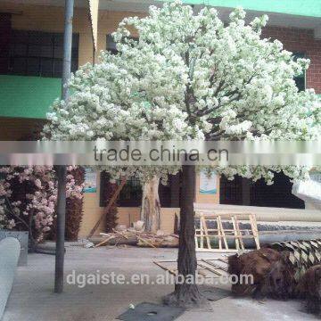 Peach Blossom Cherry Flower Tree Man Made Blooming Real Trunk Tree With UV RESISTANCE photo-5