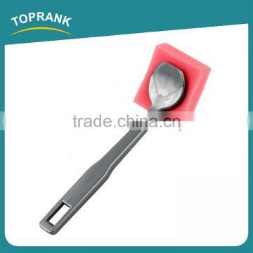 Toprank China Factory Wholesale Best-Selling Dish Washing Scouring Pad Magic Cleaning Colorful PU Sponge With Scouring Pad photo-2