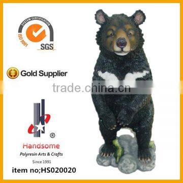 13 Inch Home Decoration Big Resin Bear Animal Sculpture photo-2
