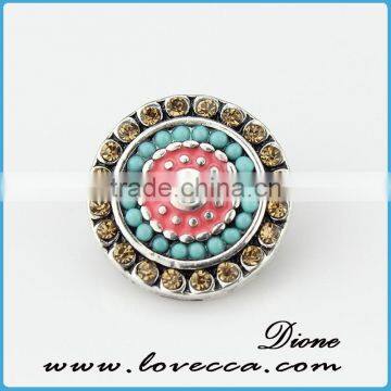 DIY Custom Snap Charm Wholesale Crystal Snap Button Jewelry photo-6