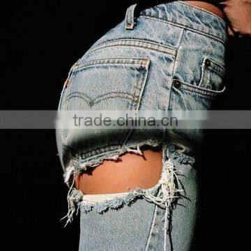 Wholesale Women Jeans 2016 Skinny Ripped Hot Denim Jean for Girls photo-5