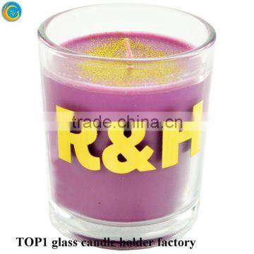 Butterfly Candle Holders Scented Frosted Glass Jar Handmade Soy Candle photo-5