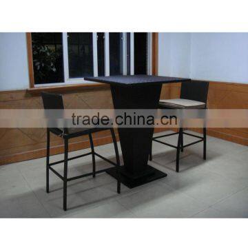 Beautiful 3PC Rattan Bar Set In Double Size photo-2