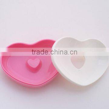 Lovely Heart Shape Soap Case /plastic Soap Tray /plastic Soap Box photo-3