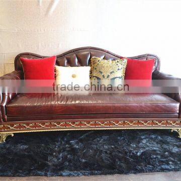 BISINI Latest Leather Chesterfield Sofa photo-2
