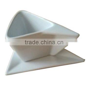 80cc Ceramic Promotion White Coffee Cup Set photo-3