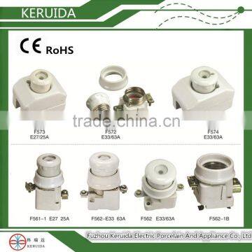 Screw Type Ceramic Fuse Base/ Porcelain Fuse/fuse Holder Box/fuse Unit photo-2