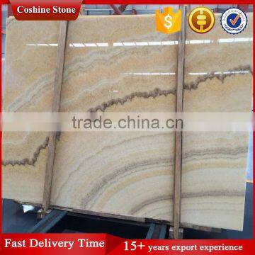 Morden house jade white marble slab yellow onyx italian marble with great price