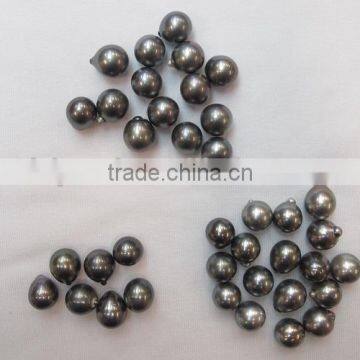 Real 12-13 mm Black Teardrop South Sea Loose Pearls photo-2