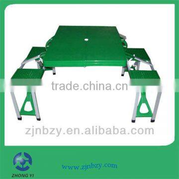 beautiul Portable Folding Plastic Outdoor Dining Desk for home