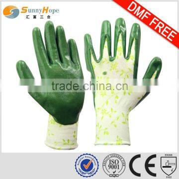 sunnyhope Printing gardening gloves DMF free