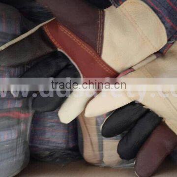 DDSAFETY Cow Grain Leather Work Gloves For Winter Safety Gloves photo-2