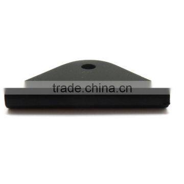 Black Plastic Chafe in 2", Chafe Tab for Bags or Travelware, Nylon Flat Chafe Tab for Bag Accessories photo-4