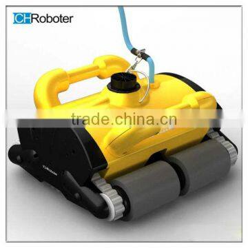 Yellow Robot Swimming Pool Cleaner With Caddy Cart photo-2