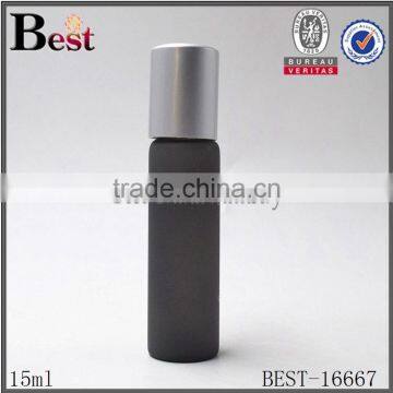 8ml 10ml 12ml 15ml Hot Products Gray Frosted Roll on Bottle With Stainless Steel Roll on Ball for Cosmetic Perfume Essential Oil photo-2