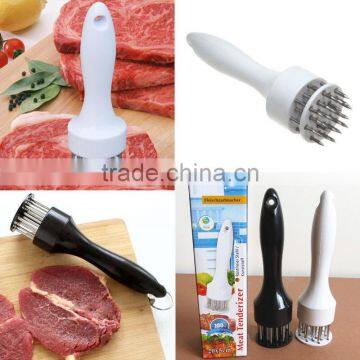 Professional Stainless Steel Needle Kitchen Cooking Meat Tenderizer Tools,hot