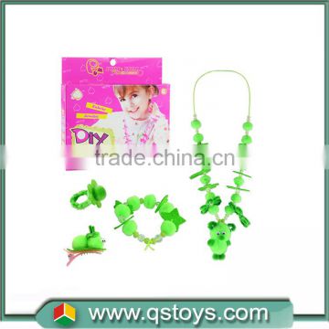 Wholesale beauty set DIY fabric jewelry set