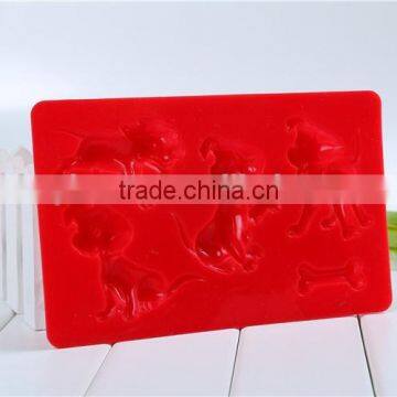 Silicone Dog Cake Molds Fondant Cake Decorating Silicone Molds photo-2